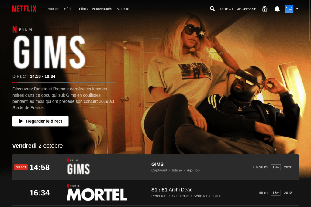 Netflix Direct. Netflix France